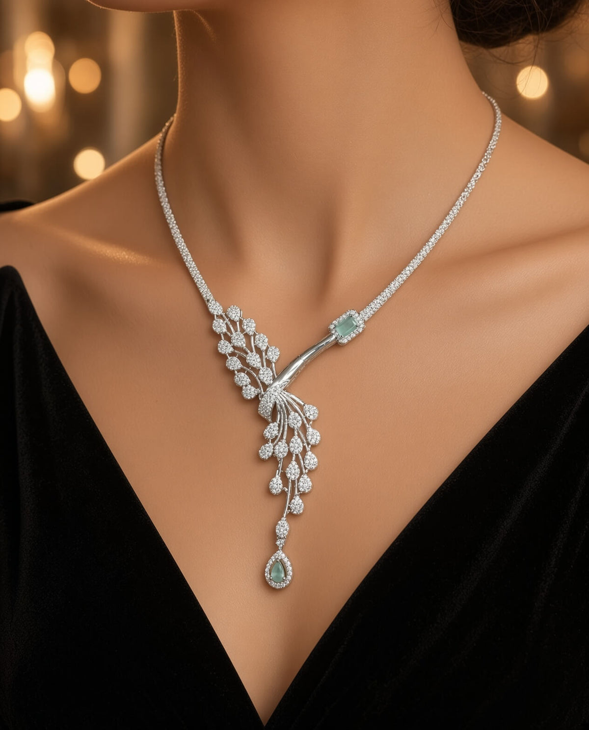 Peacock Jewelry Set