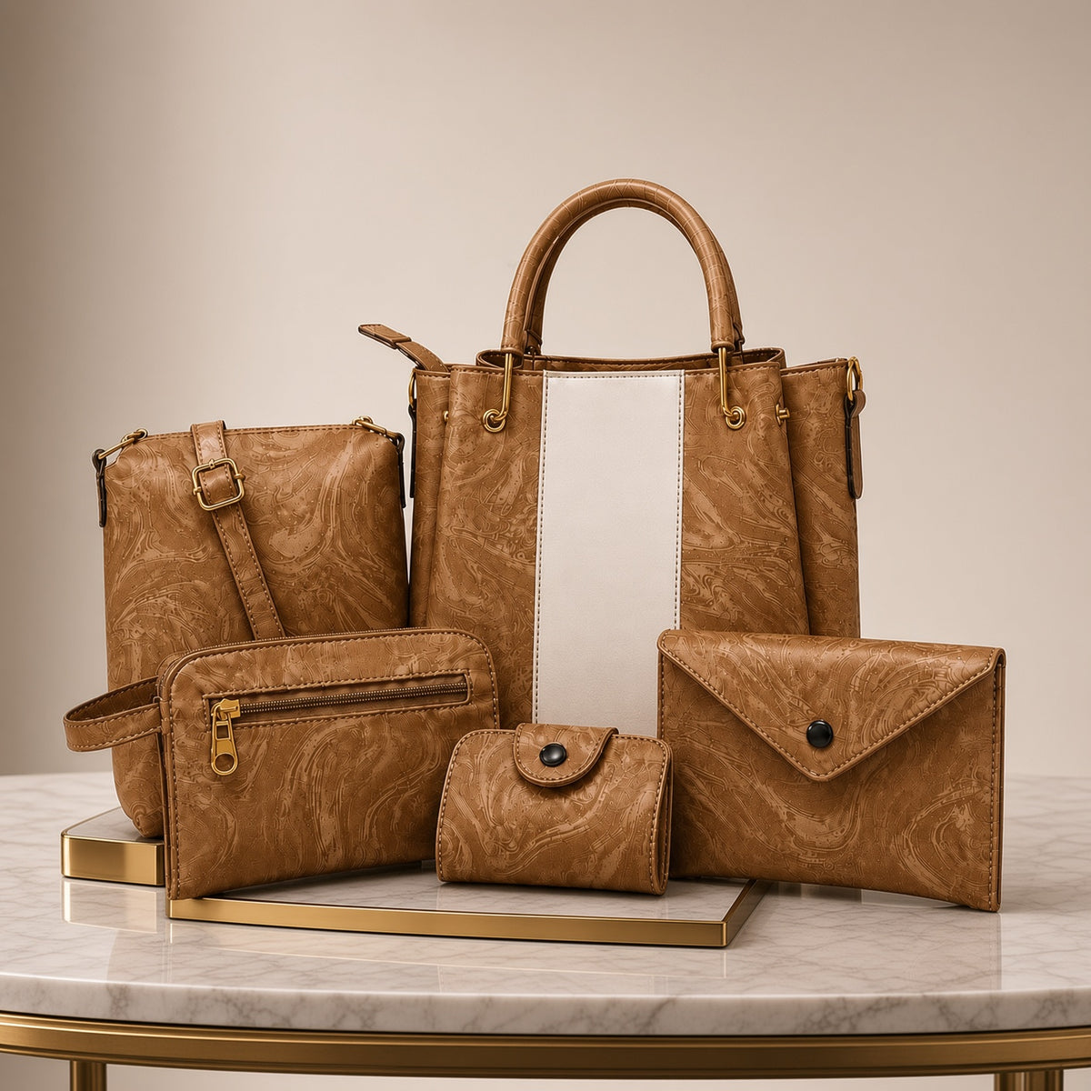 Jimmy choo High Quality 5Pcs Shoulder Bag