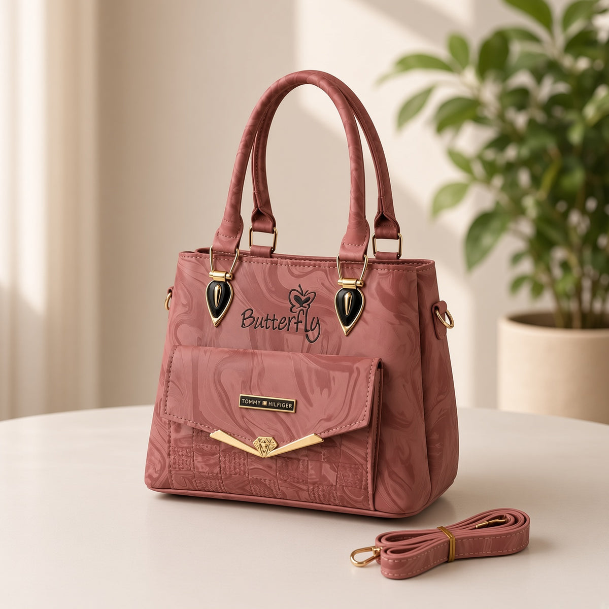 Elegant Butterfly Handbag