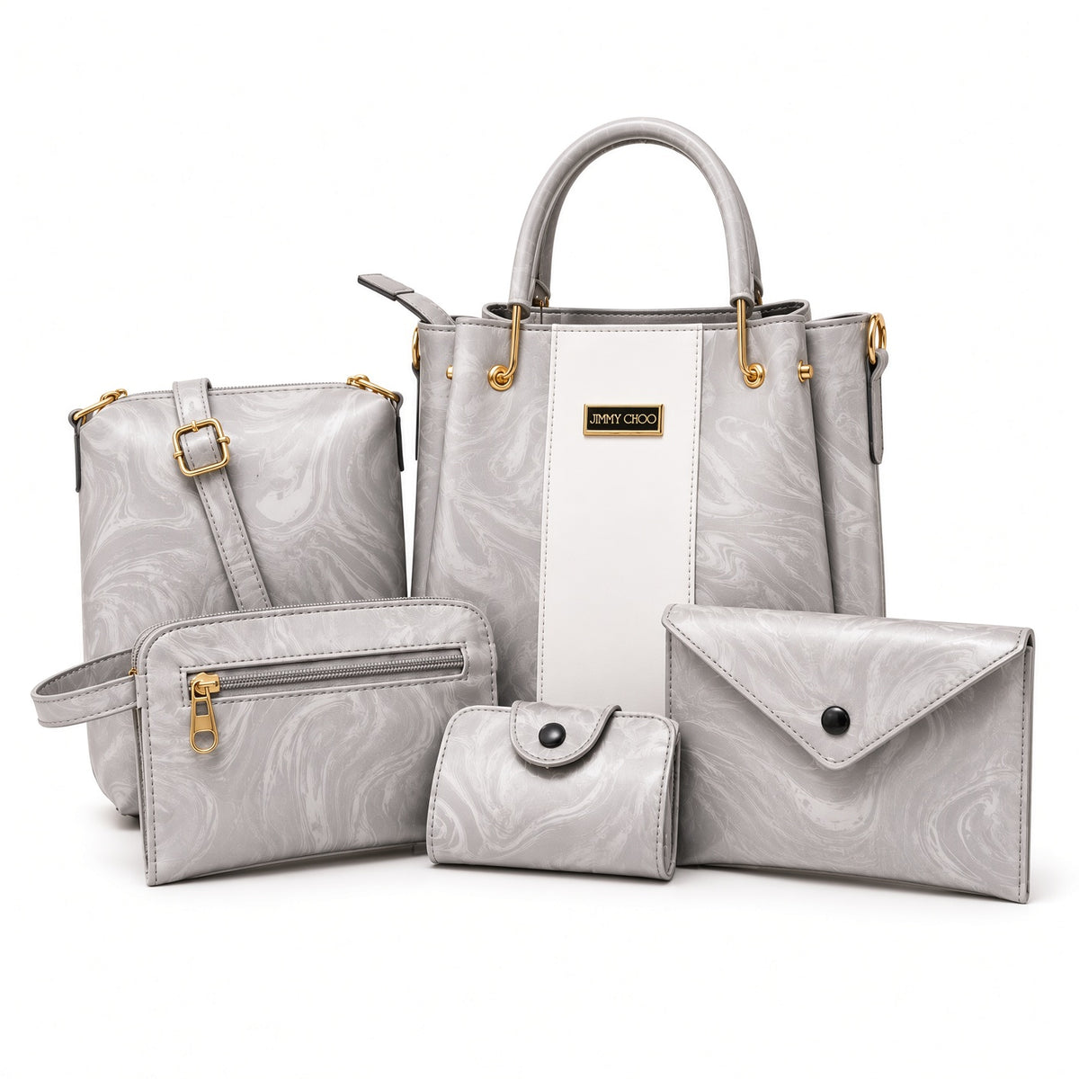 Jimmy choo High Quality 5Pcs Shoulder Bag
