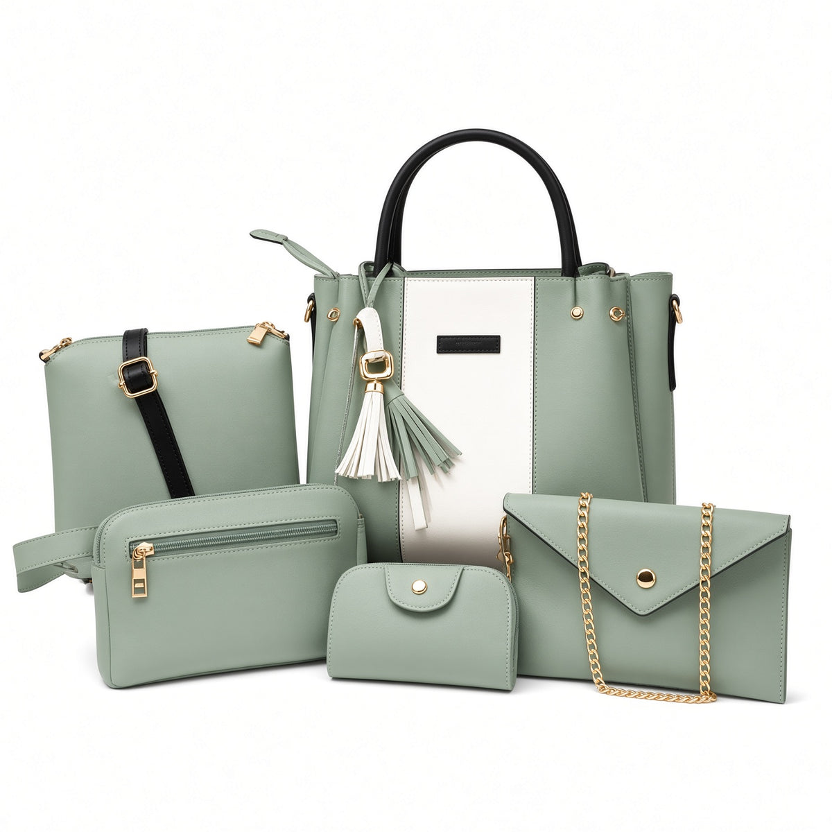 Jimmy choo High Quality 5Pcs Shoulder Bag