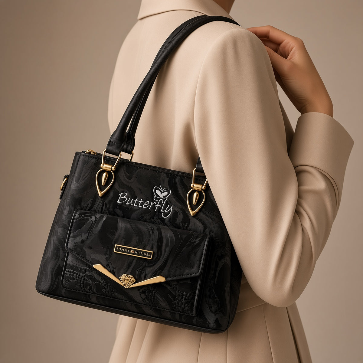Elegant Butterfly Handbag