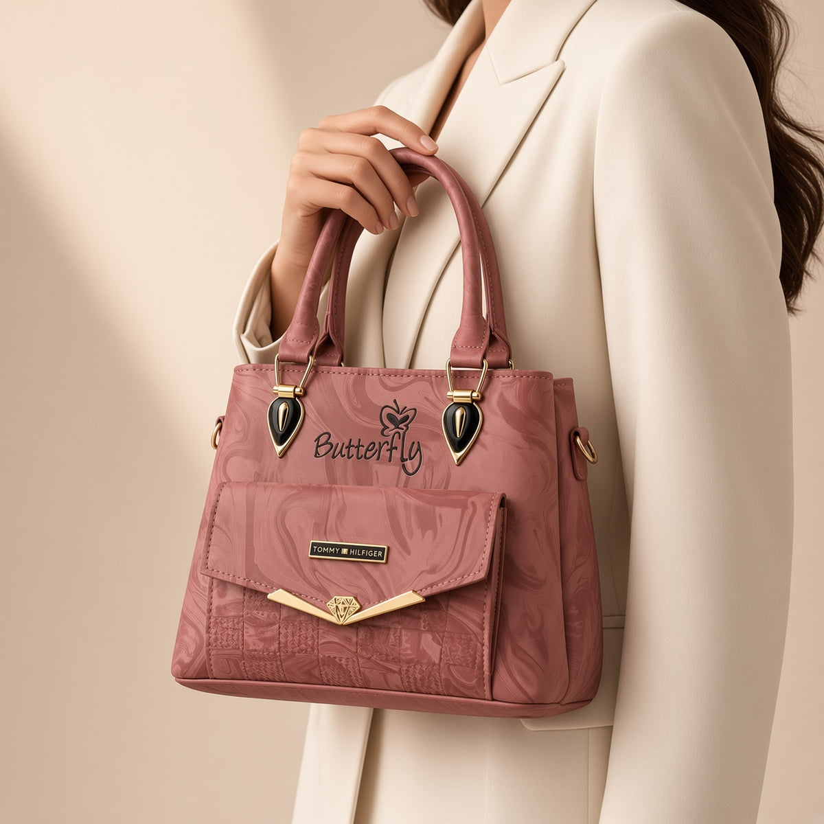 Elegant Butterfly Handbag
